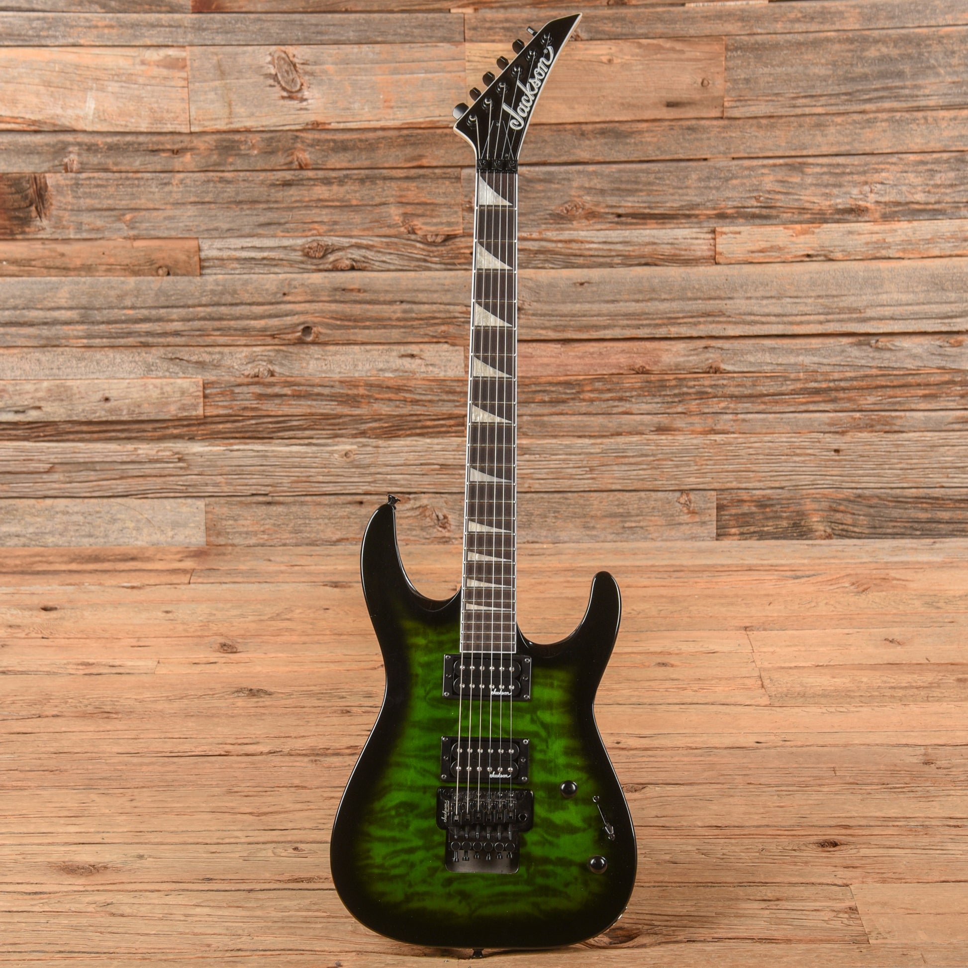 Jackson JS Series JS32Q DKA Dinky Archtop Green Burst 2021 Electric Guitars / Solid Body