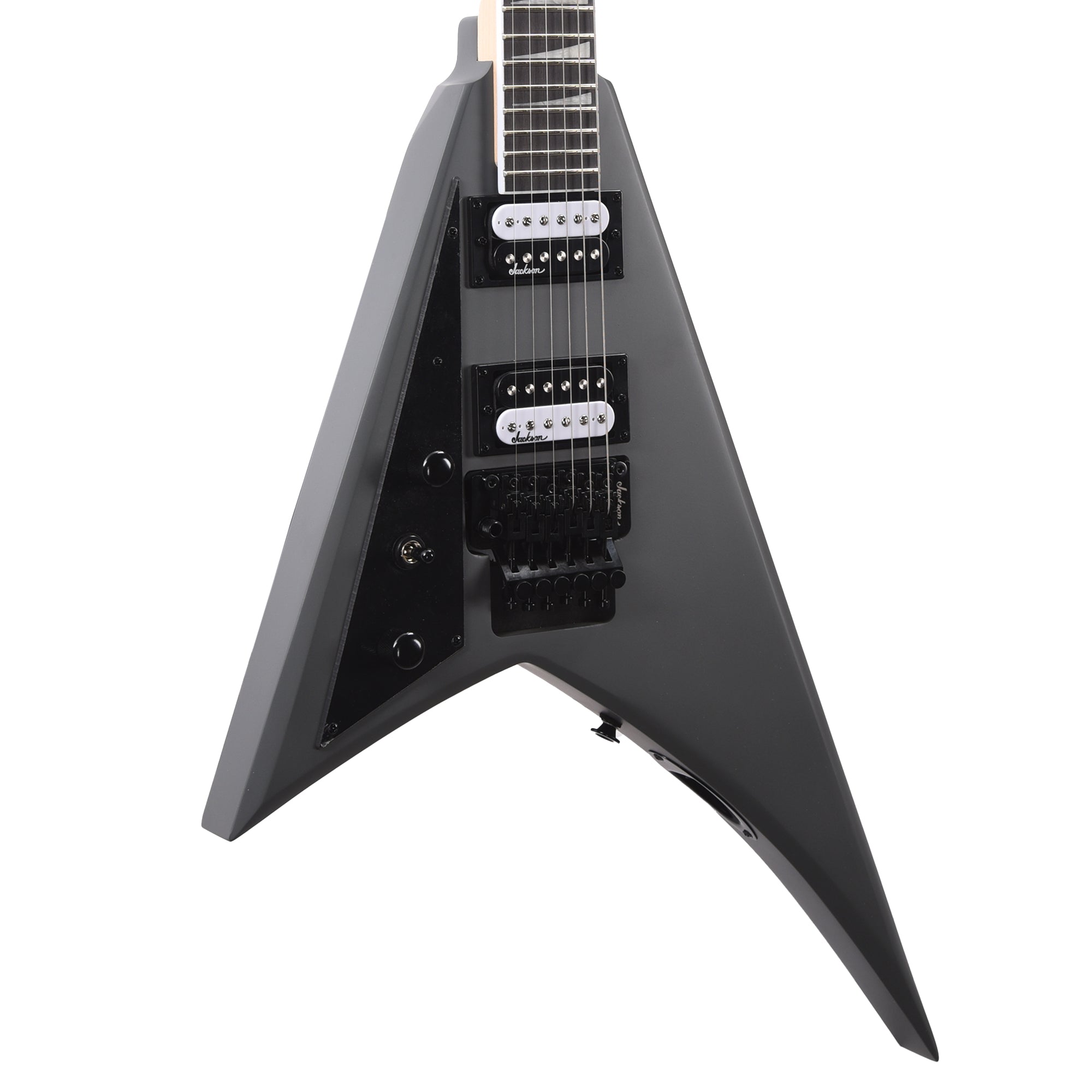Jackson JS Series Rhoads JS32 Lefty Satin Gray Electric Guitars / Solid Body
