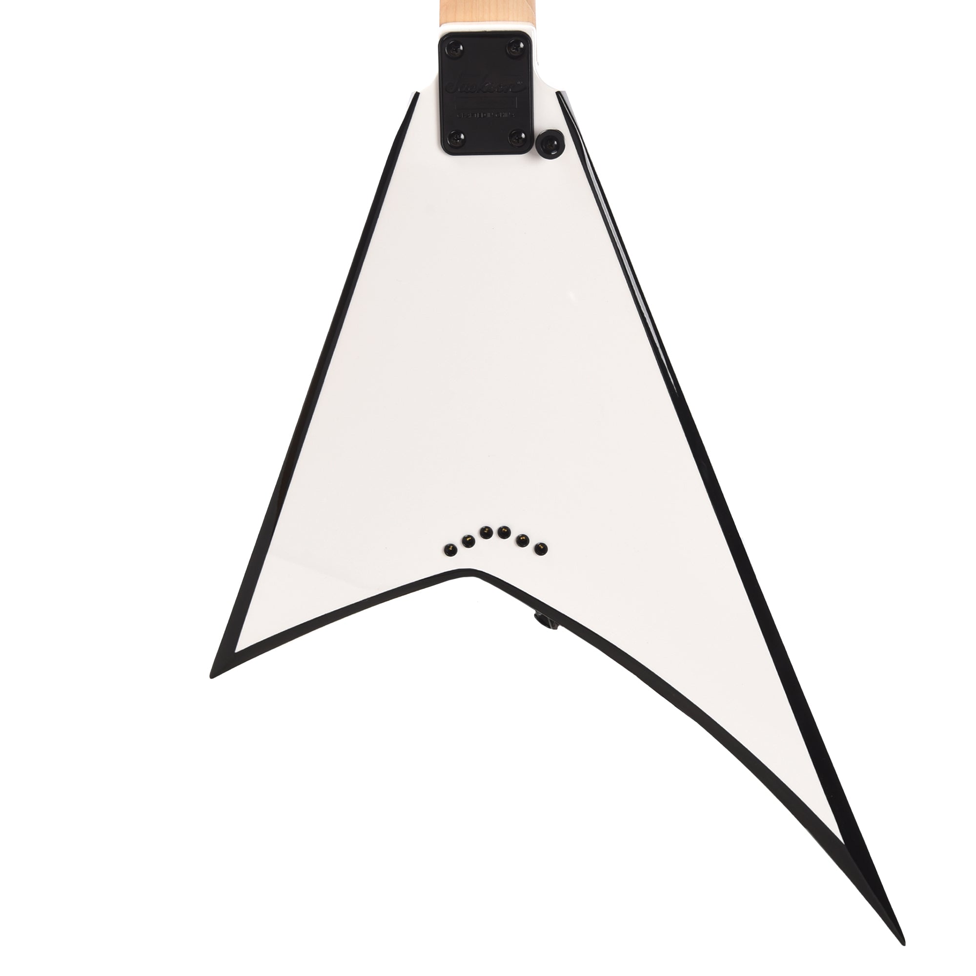 Jackson JS Series Rhoads JS32T White w/Black Bevels Electric Guitars / Solid Body