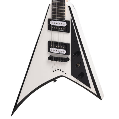Jackson JS Series Rhoads JS32T White w/Black Bevels Electric Guitars / Solid Body