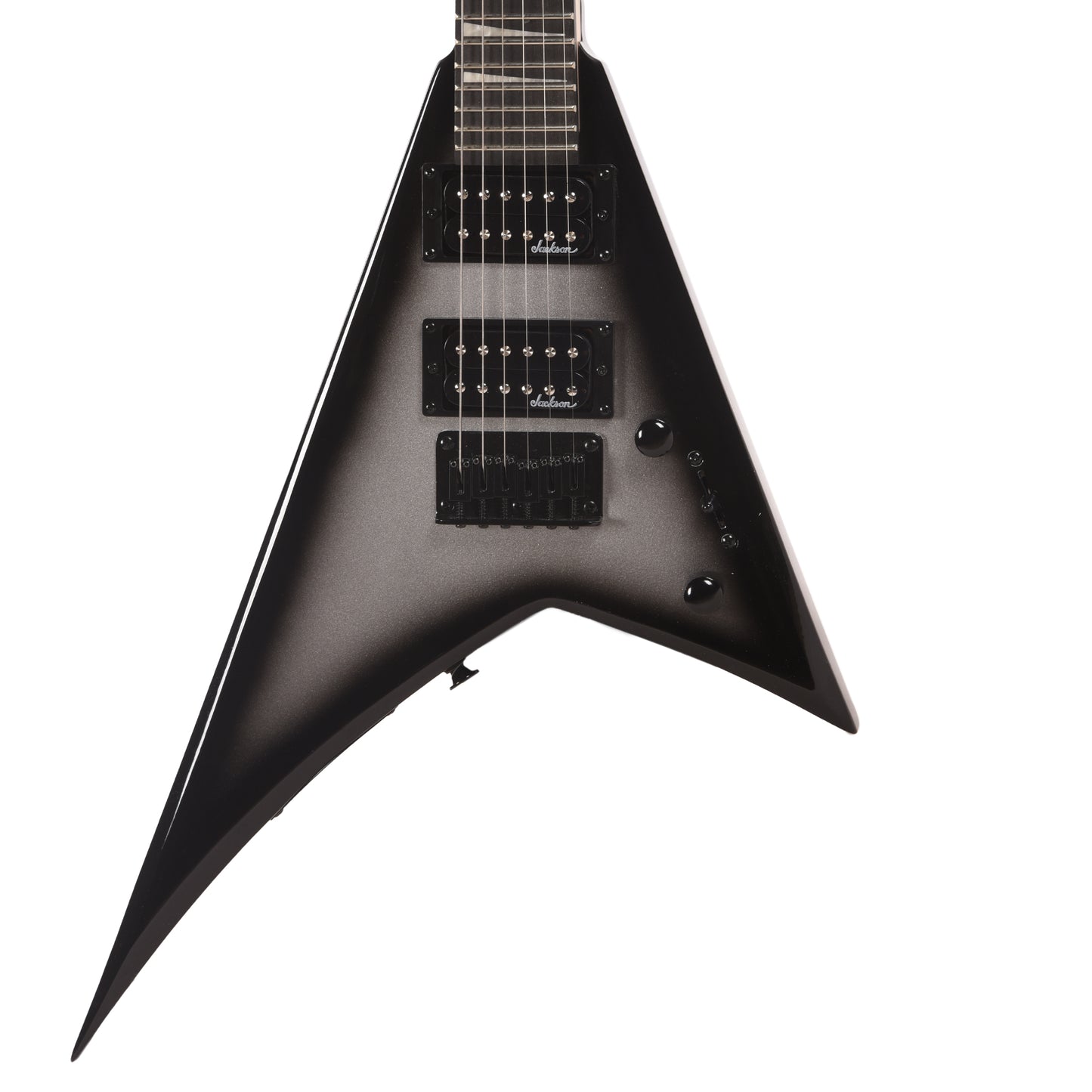 Jackson JS Series Rhoads Minion JS1X Silver Burst Electric Guitars / Solid Body