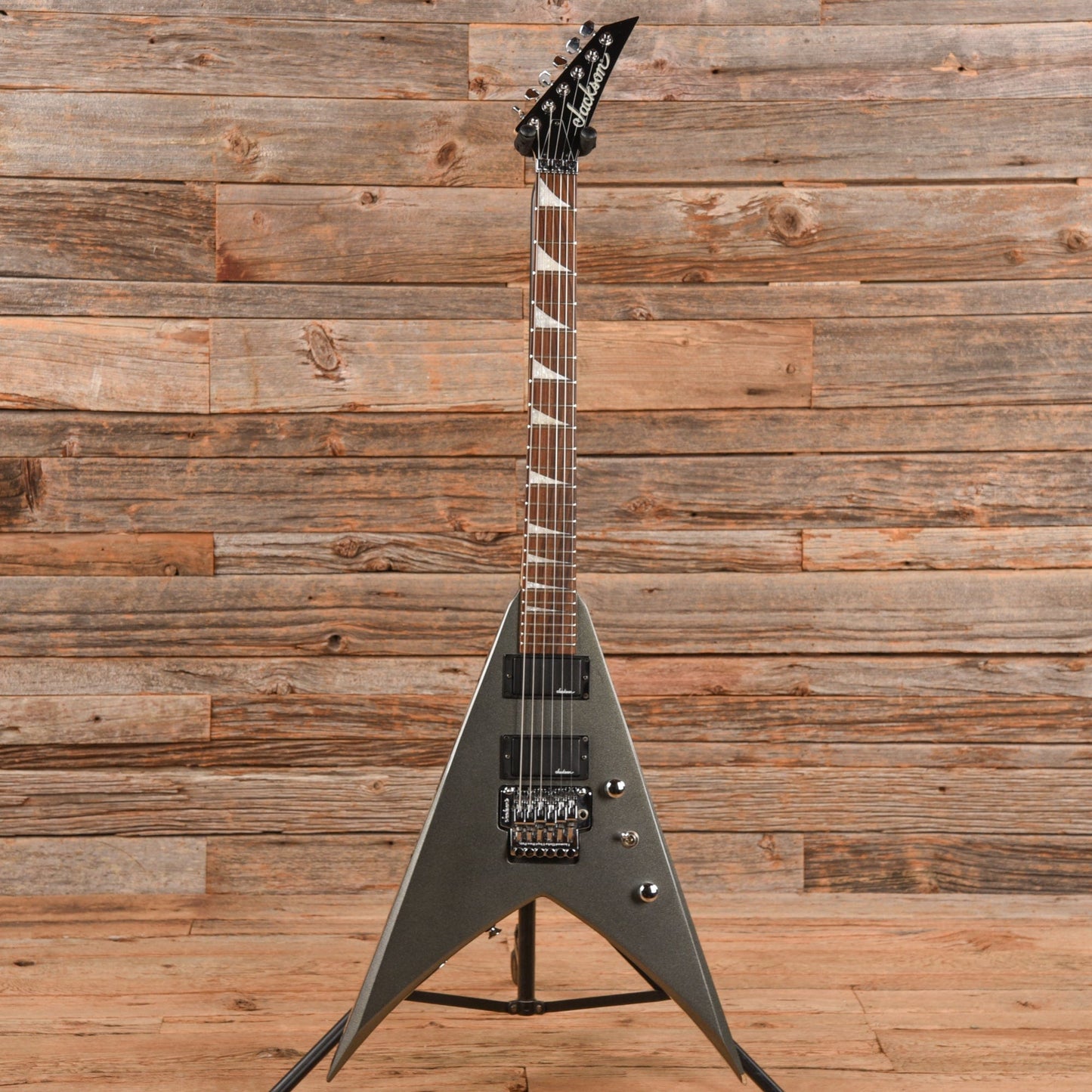 Jackson JS32 King V Gun Metal Grey 2012 Electric Guitars / Solid Body