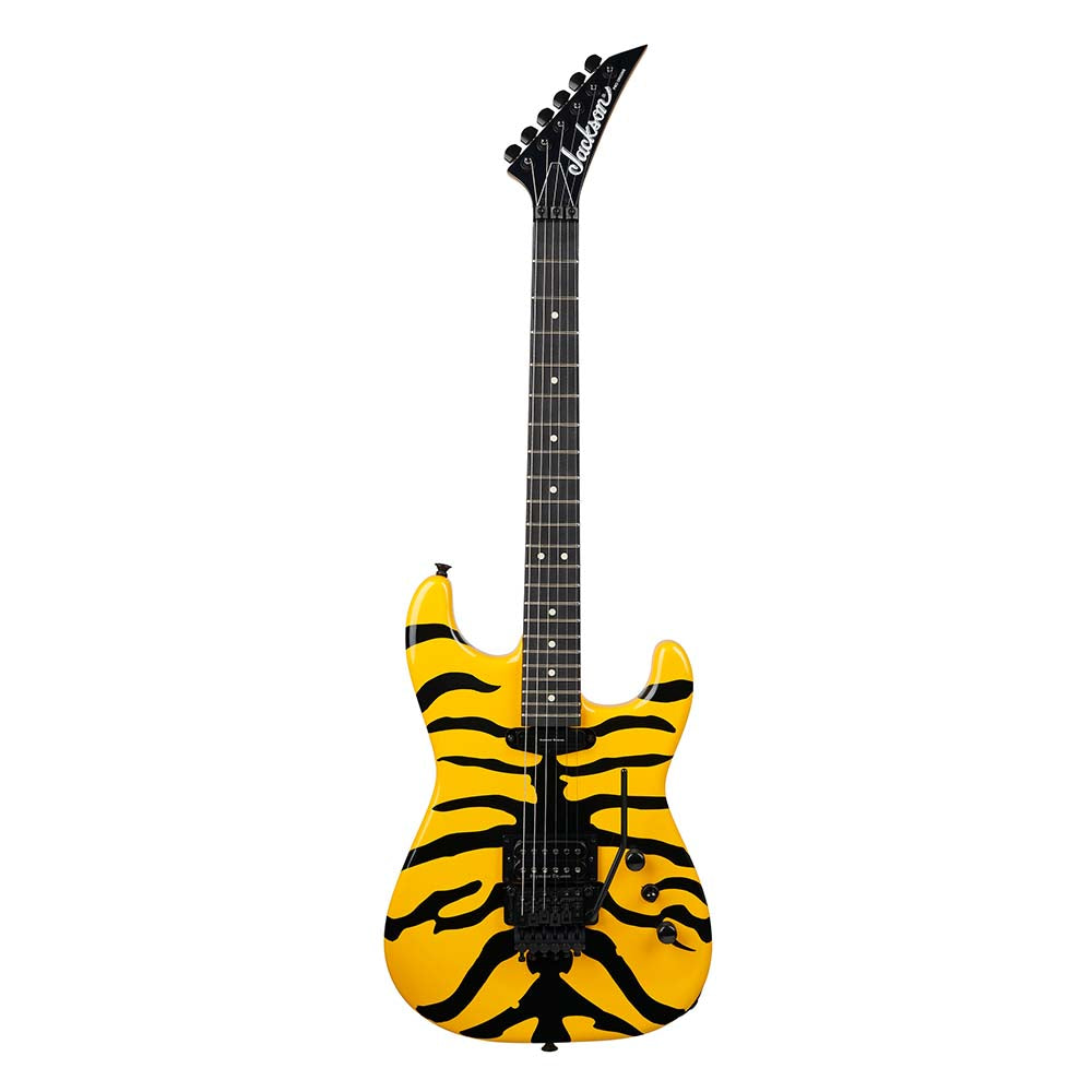Jackson Limited Edition Pro Origins 1985 San Dimas SD1 HH FR Yellow Bengal Electric Guitars / Solid Body