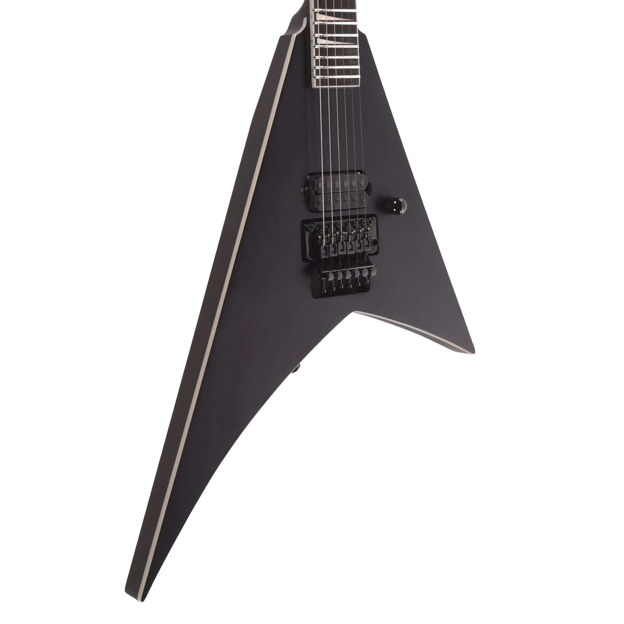 Jackson Limited Edition Pro Plus Pure Metal Rhoads RR1A Satin Black Electric Guitars / Solid Body