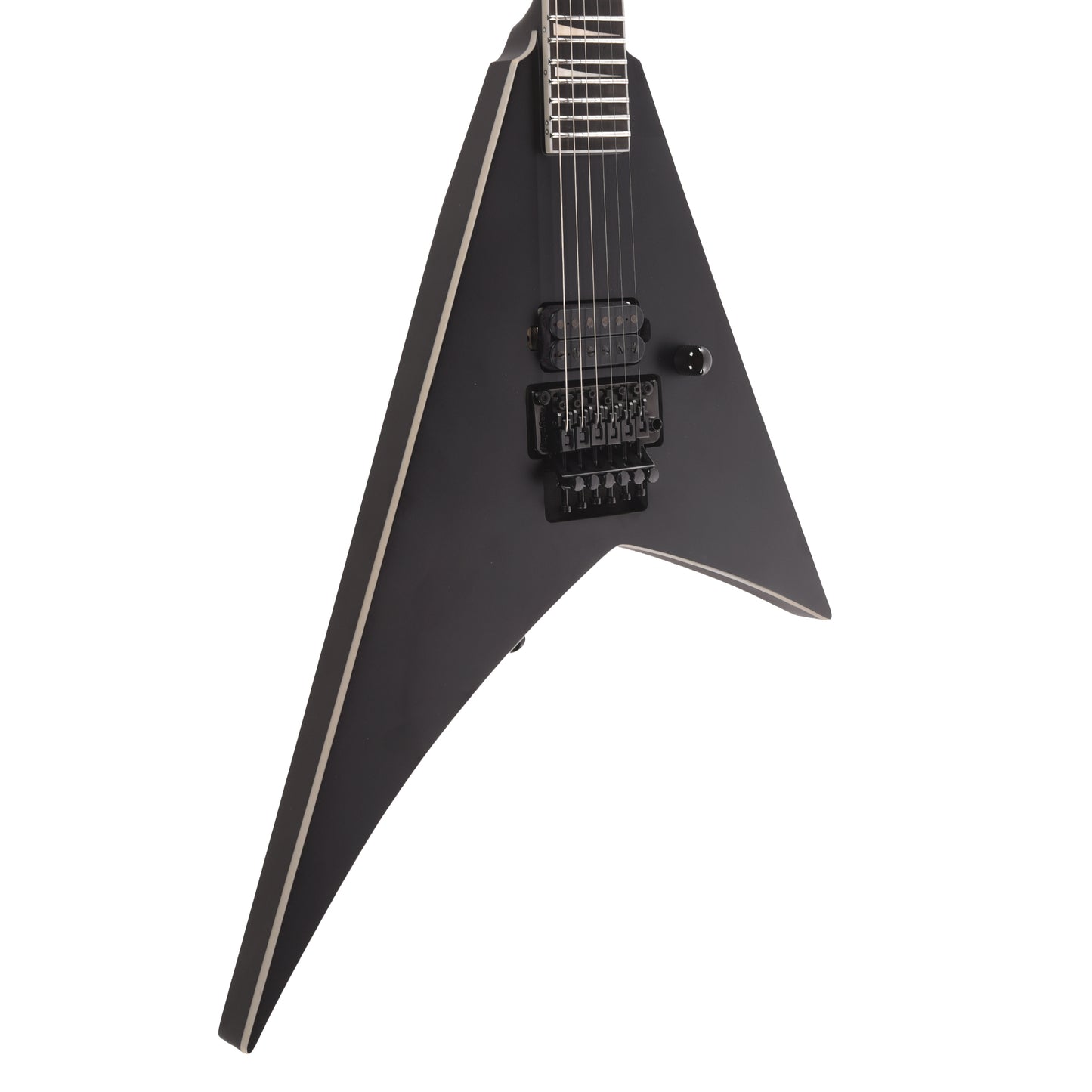 Jackson Limited Edition Pro Plus Pure Metal Rhoads RR1A Satin Black Electric Guitars / Solid Body