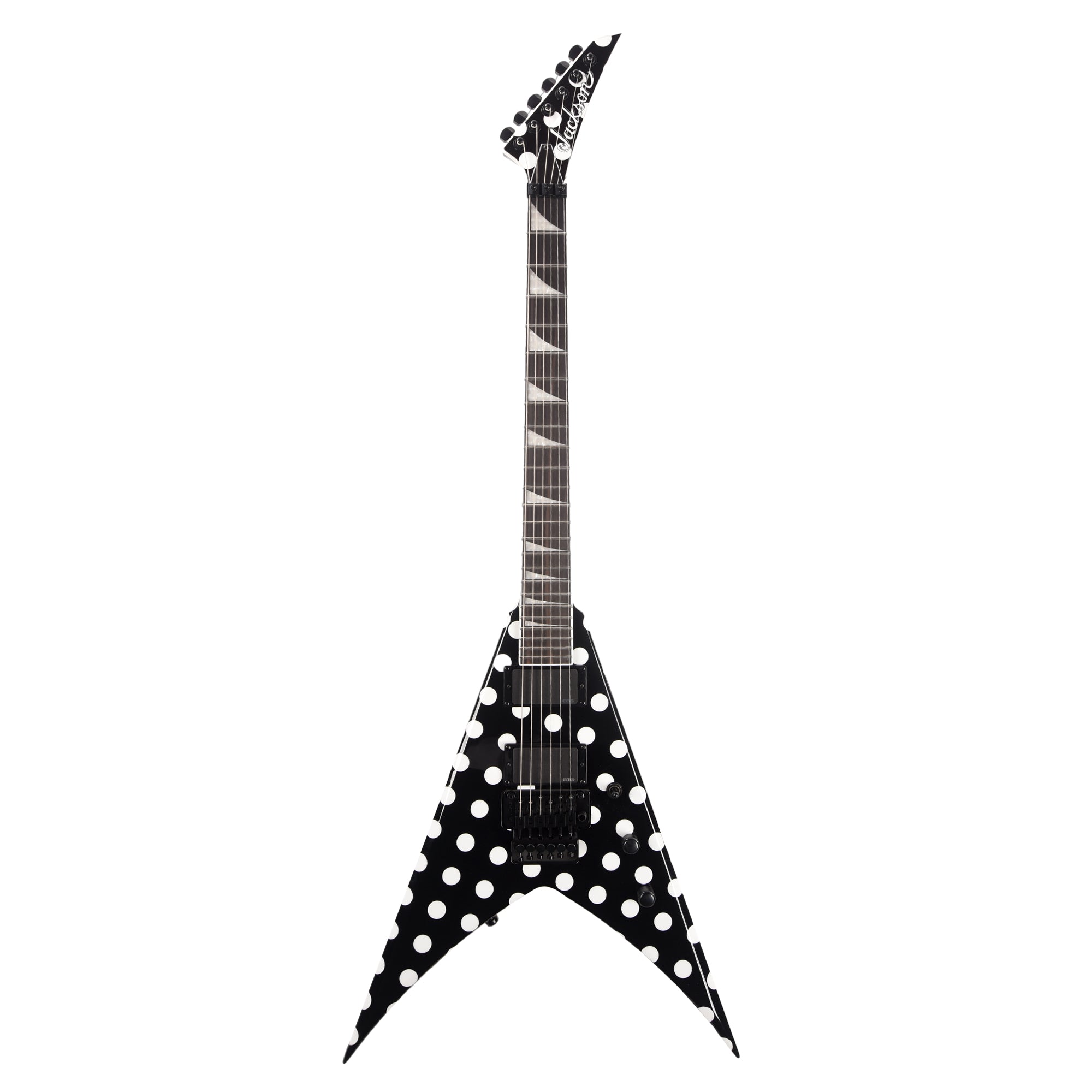 Jackson Limited Edition Pro Series Artist Signature Phil Demmel KV King V Polka Dot Electric Guitars / Solid Body