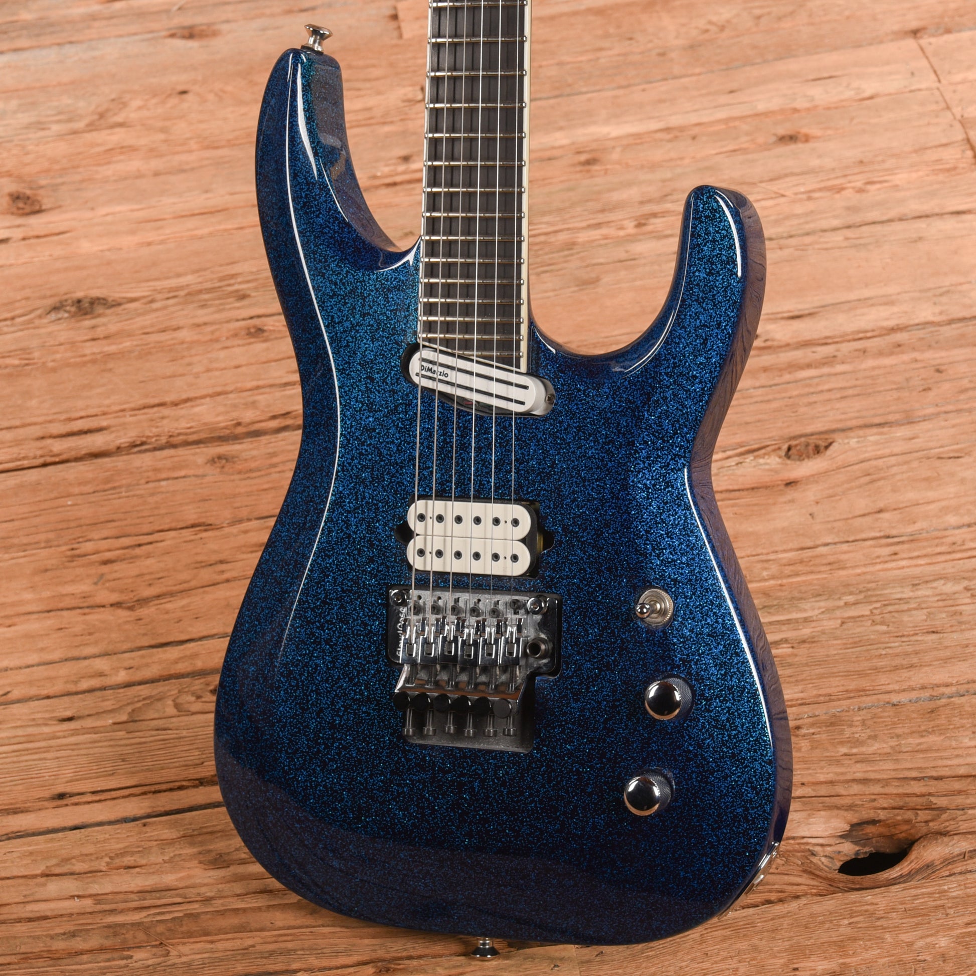 Jackson Limited Edition Wildcard Series Soloist Arch Top Extreme SL27 EX Blue Sparkle 2020 Electric Guitars / Solid Body