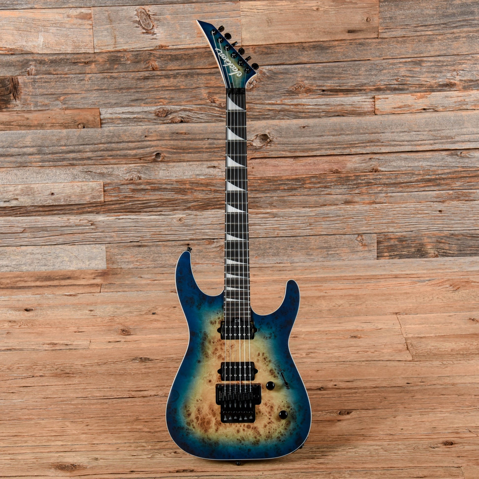 Jackson MJ Series Dinky DKRP Transparent Blue Burst 2021 Electric Guitars / Solid Body