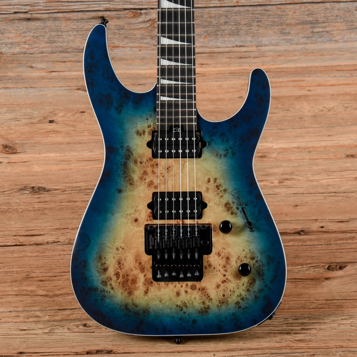 Jackson MJ Series Dinky DKRP Transparent Blue Burst 2021 Electric Guitars / Solid Body