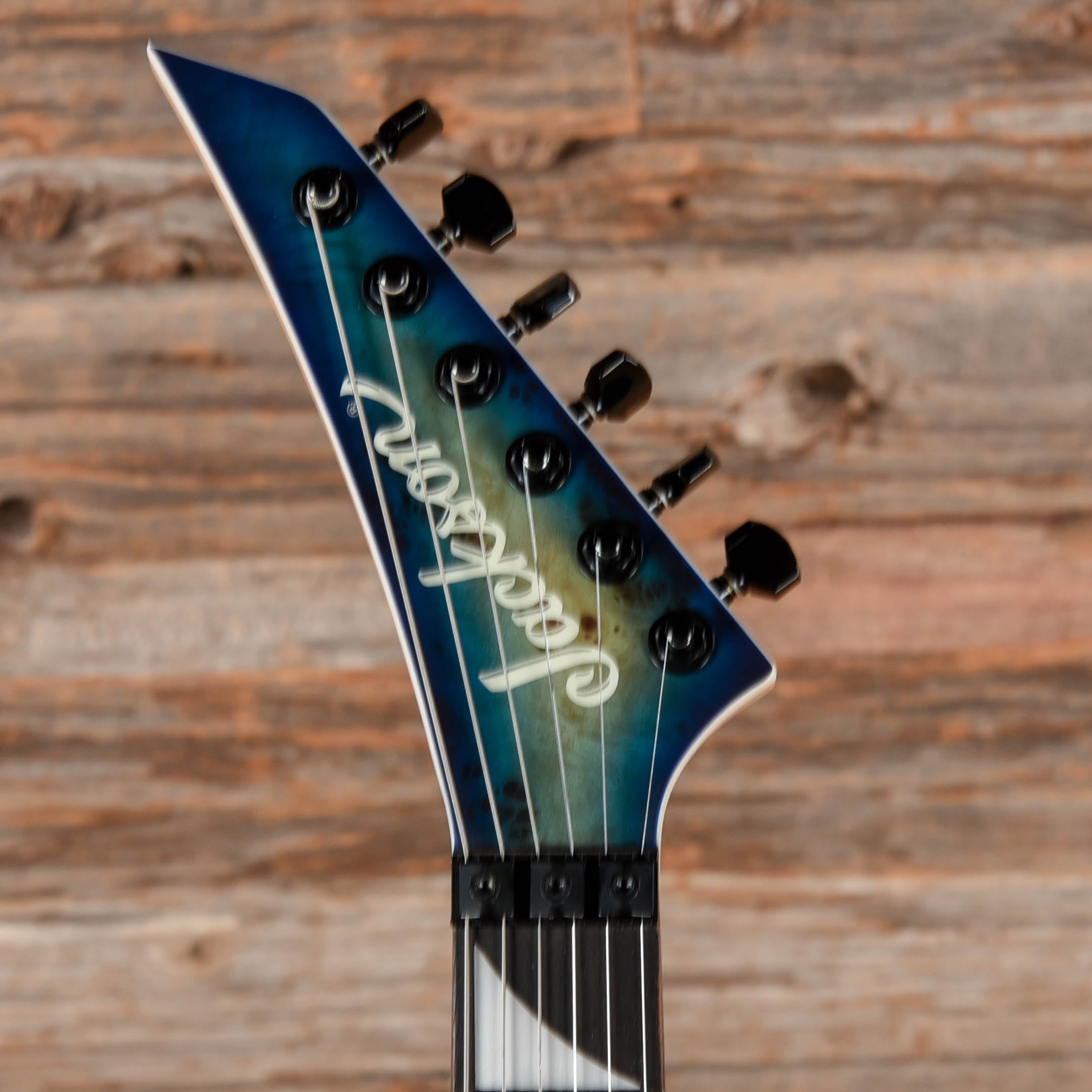 Jackson MJ Series Dinky DKRP Transparent Blue Burst 2021 Electric Guitars / Solid Body