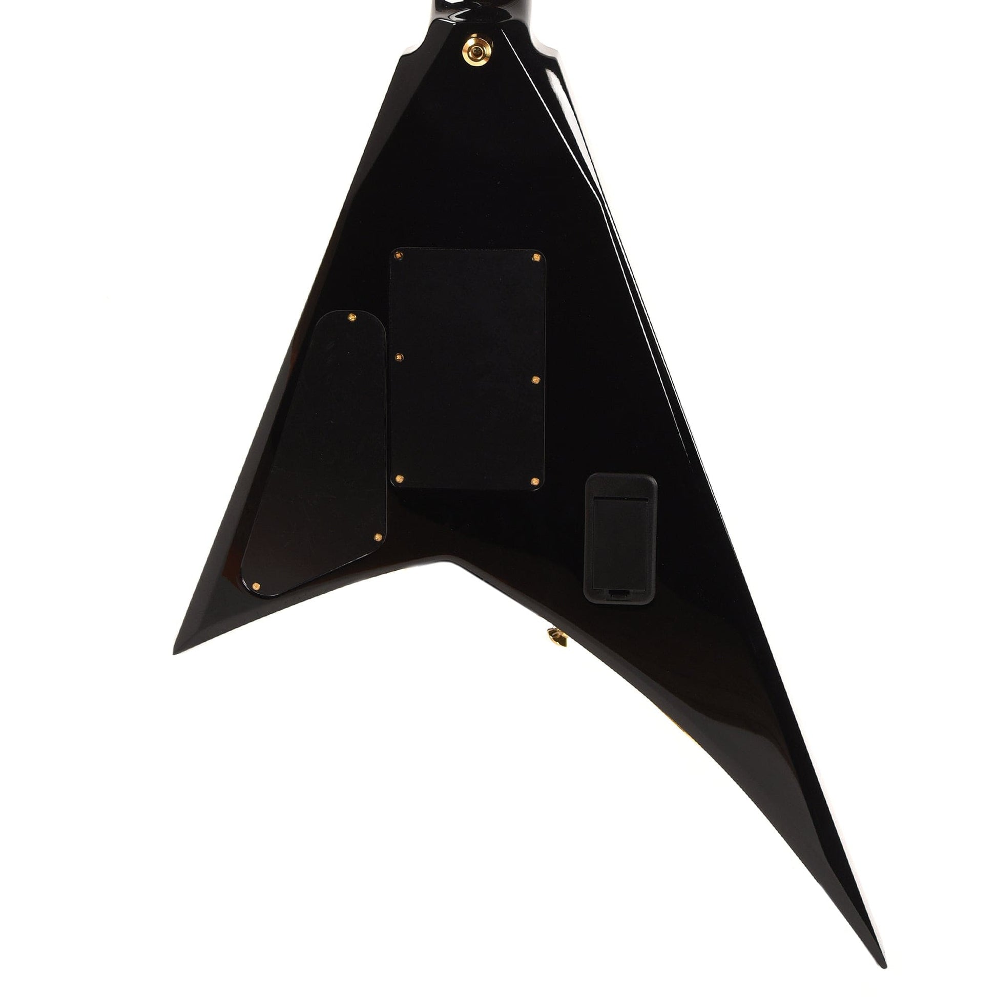 Jackson MJ Series Rhoads RR24MG Black w/Yellow Pinstripes Electric Guitars / Solid Body