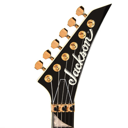 Jackson MJ Series Rhoads RR24MG Black w/Yellow Pinstripes Electric Guitars / Solid Body