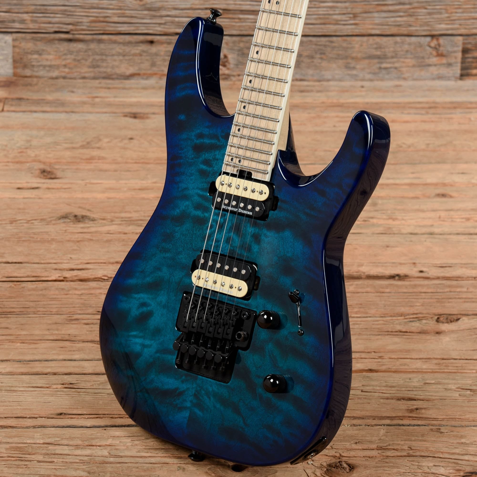 Jackson Pro Dinky DK2QM Chlorine Burst 2017 – Chicago Music Exchange
