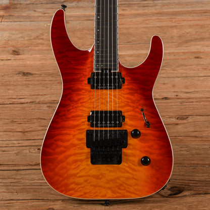 Jackson Pro Plus Series Dinky DKAQ Firestorm Electric Guitars / Solid Body