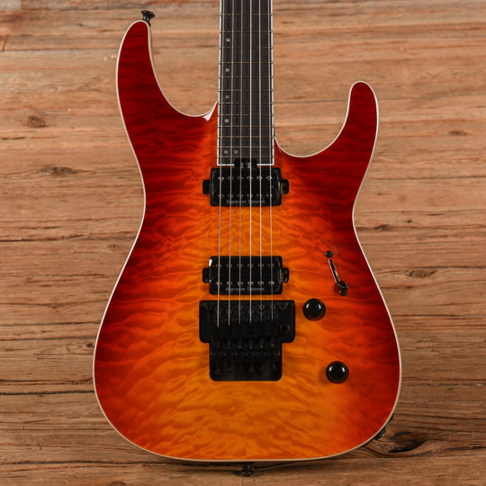 Jackson Pro Plus Series Dinky DKAQ Firestorm Electric Guitars / Solid Body