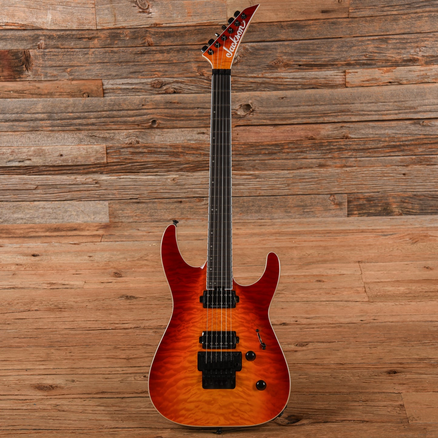 Jackson Pro Plus Series Dinky DKAQ Firestorm Electric Guitars / Solid Body