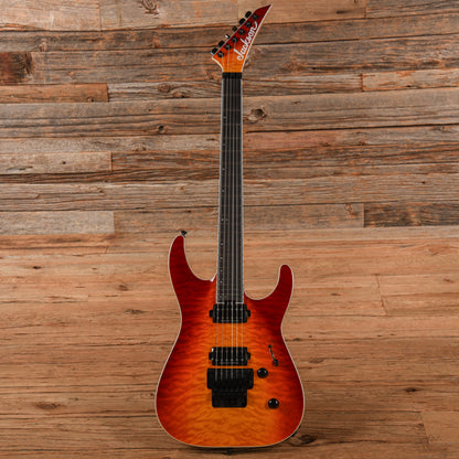 Jackson Pro Plus Series Dinky DKAQ Firestorm Electric Guitars / Solid Body