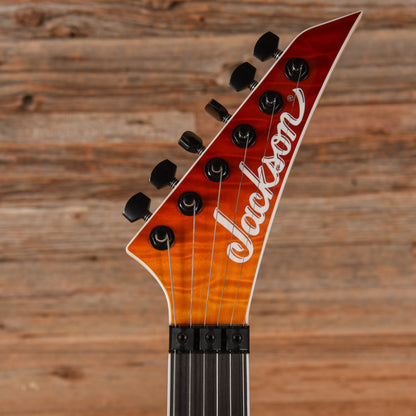 Jackson Pro Plus Series Dinky DKAQ Firestorm Electric Guitars / Solid Body
