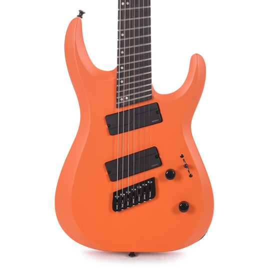 Jackson Pro Plus Series DK Modern HT7 MS Satin Orange Crush Electric Guitars / Solid Body