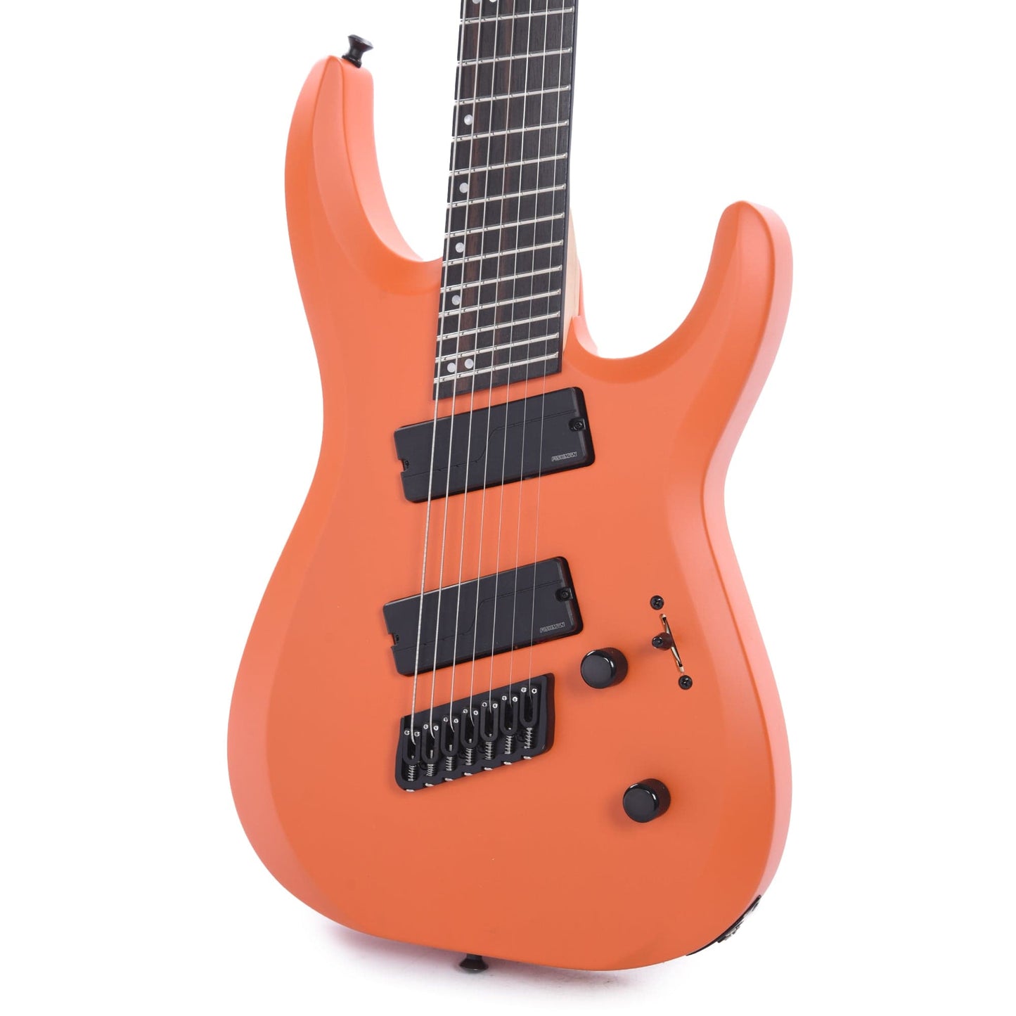 Jackson Pro Plus Series DK Modern HT7 MS Satin Orange Crush Electric Guitars / Solid Body