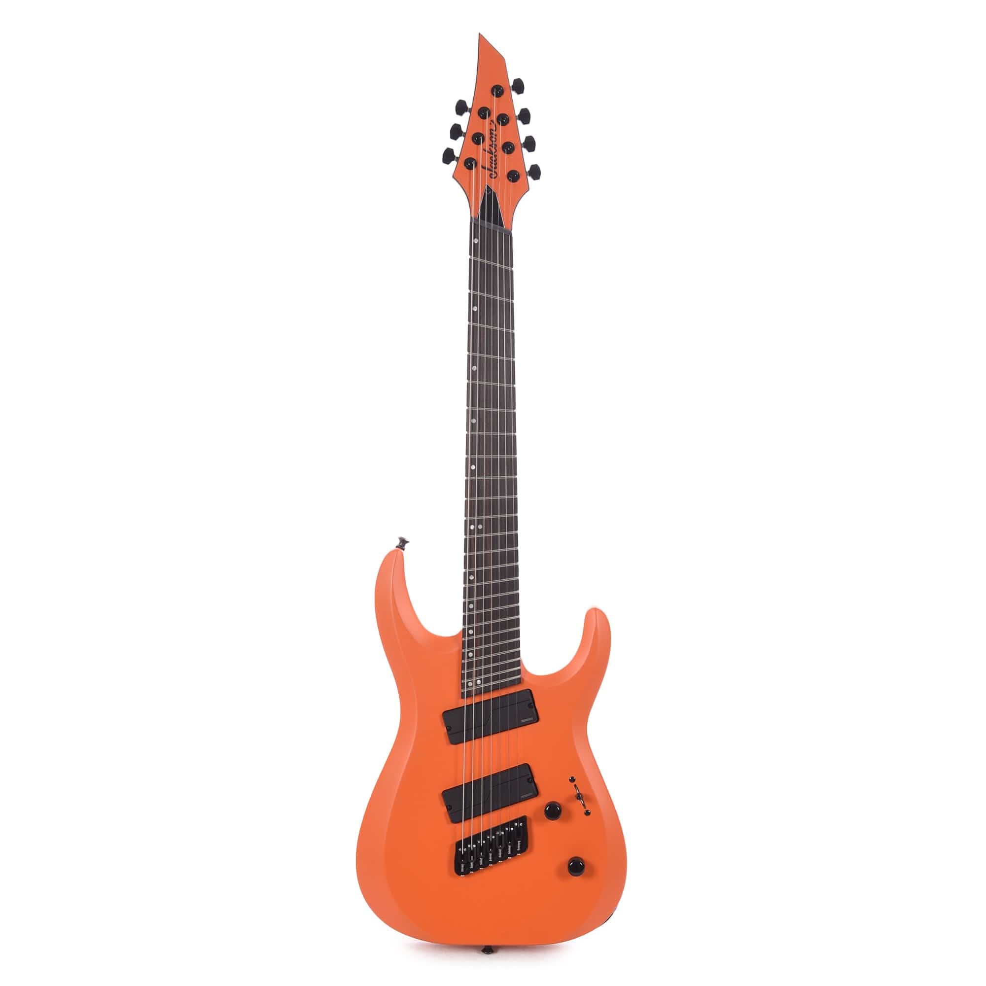 Jackson Pro Plus Series DK Modern HT7 MS Satin Orange Crush Electric Guitars / Solid Body