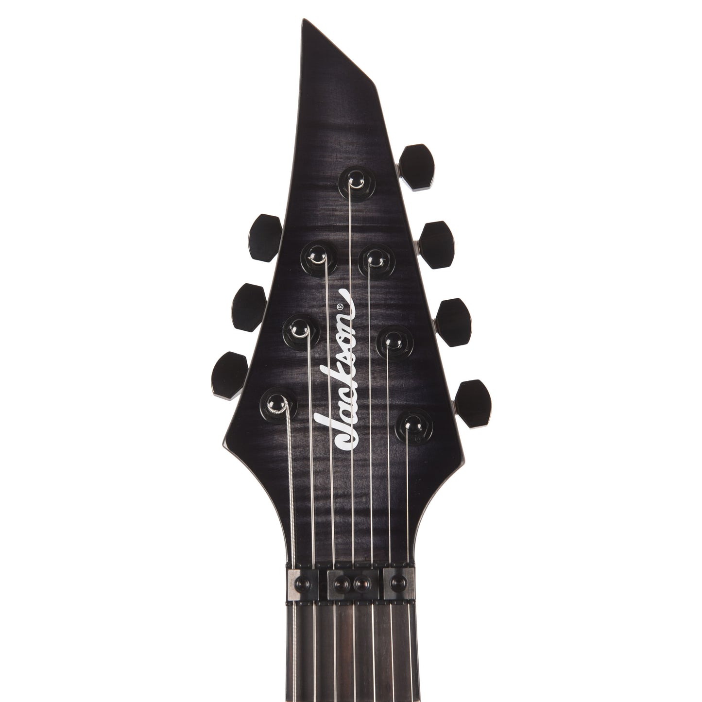 Jackson Pro Plus Series Signature Chris Broderick Soloist 7 Transparent Black Electric Guitars / Solid Body
