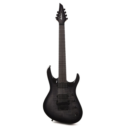 Jackson Pro Plus Series Signature Chris Broderick Soloist 7 Transparent Black Electric Guitars / Solid Body