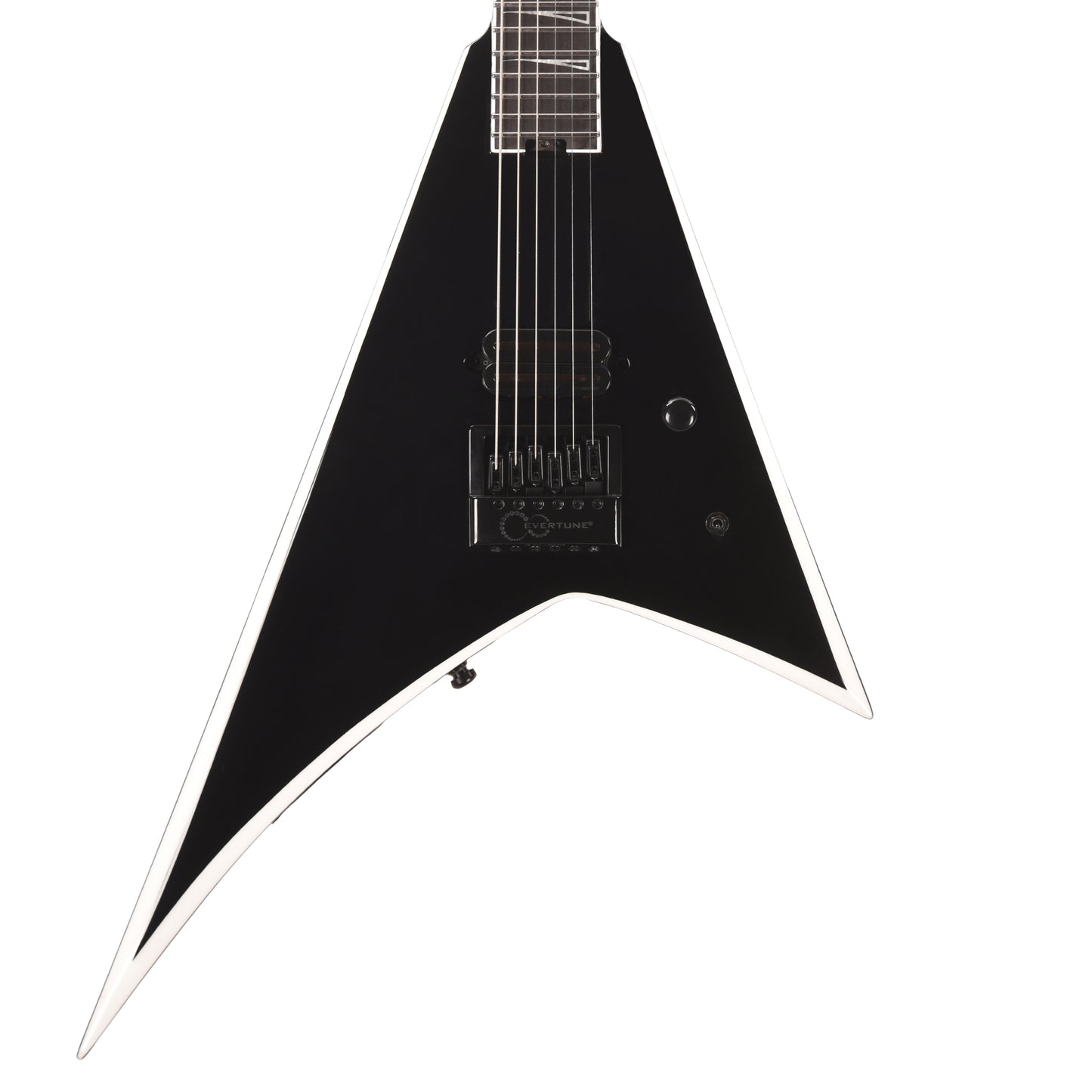 Jackson Pro Plus Series Signature Christian Andreu Rhoads RR24 EVTN Black w/White Bevels Electric Guitars / Solid Body