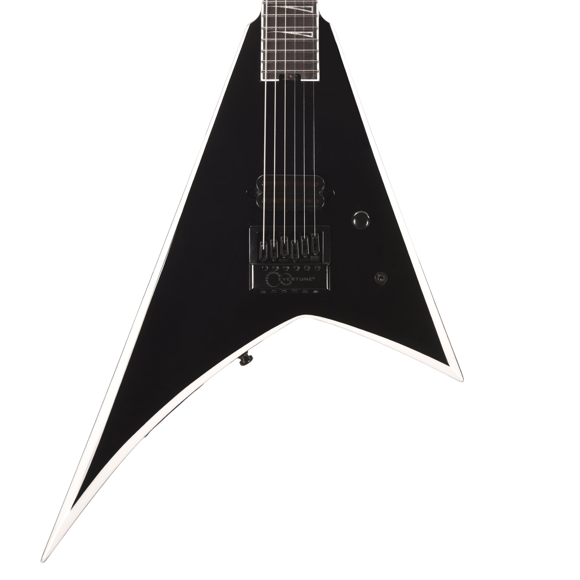 Jackson Pro Plus Series Signature Christian Andreu Rhoads RR24 EVTN Black w/White Bevels Electric Guitars / Solid Body