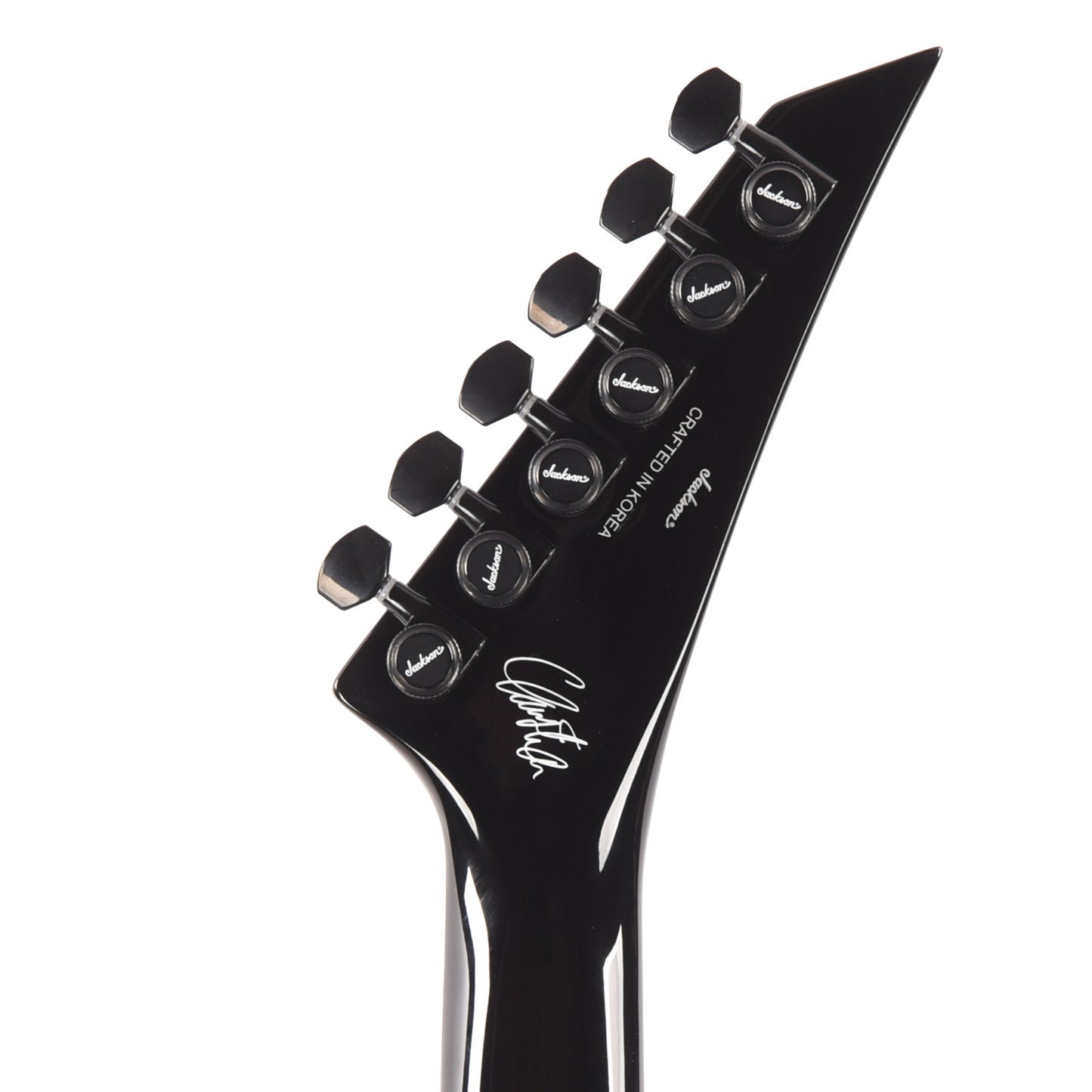 Jackson Pro Plus Series Signature Christian Andreu Rhoads RR24 EVTN Black w/White Bevels Electric Guitars / Solid Body