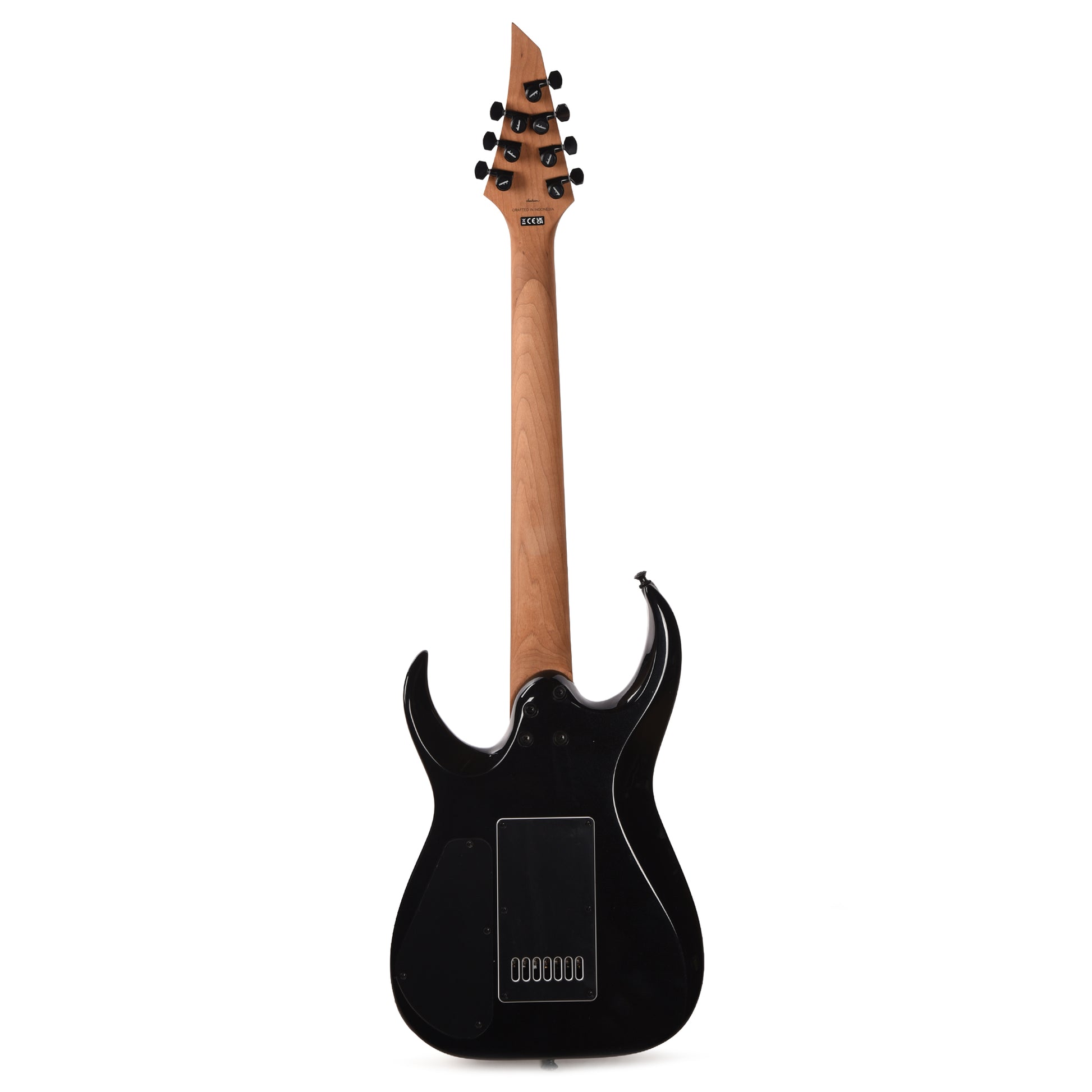 Jackson Pro Plus Series Signature Misha Mansoor Juggernaut ET7 Metallic Black Electric Guitars / Solid Body