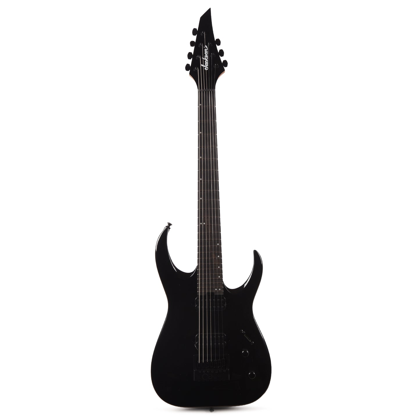 Jackson Pro Plus Series Signature Misha Mansoor Juggernaut ET7 Metallic Black Electric Guitars / Solid Body