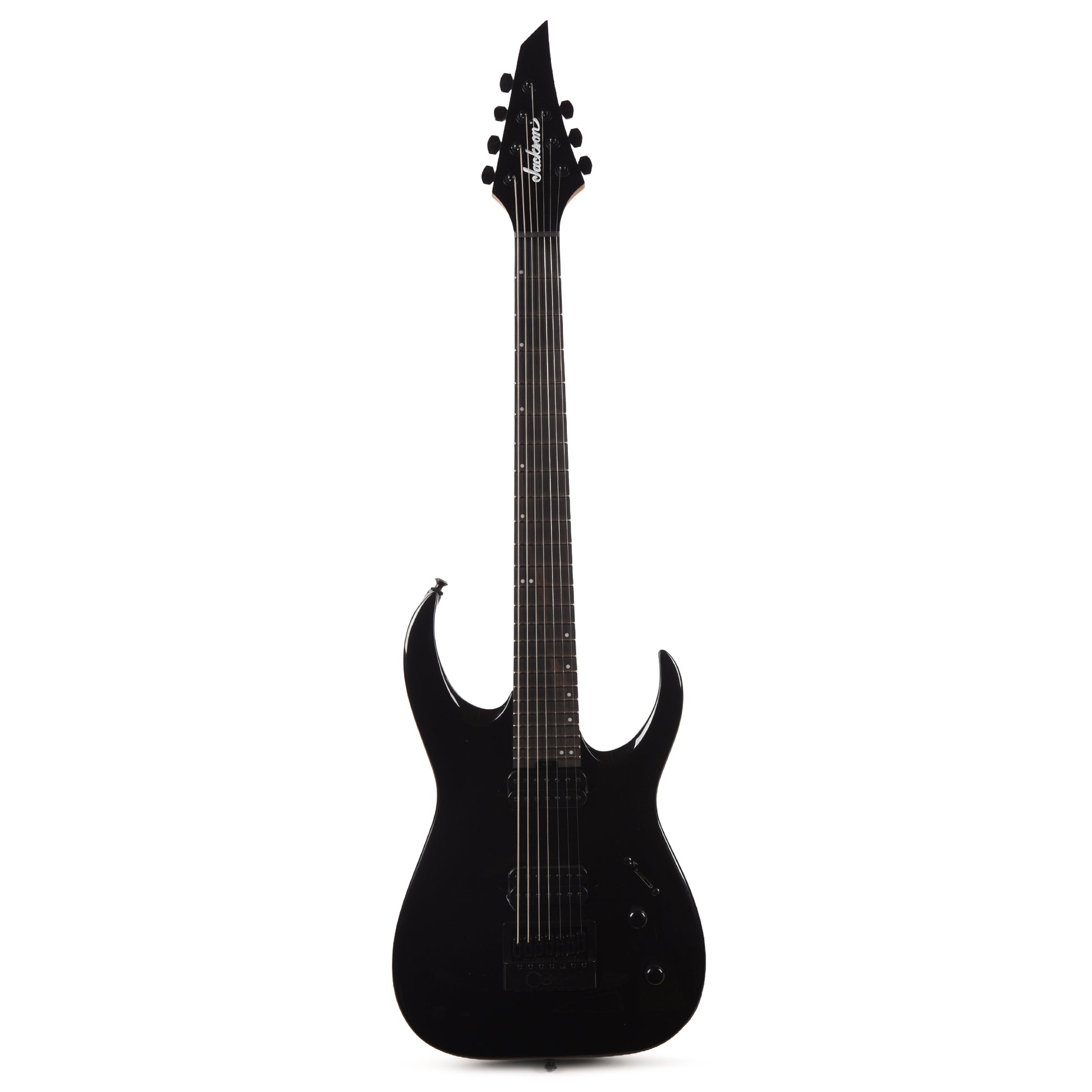 Jackson Pro Plus Series Signature Misha Mansoor Juggernaut ET7 Metallic Black Electric Guitars / Solid Body