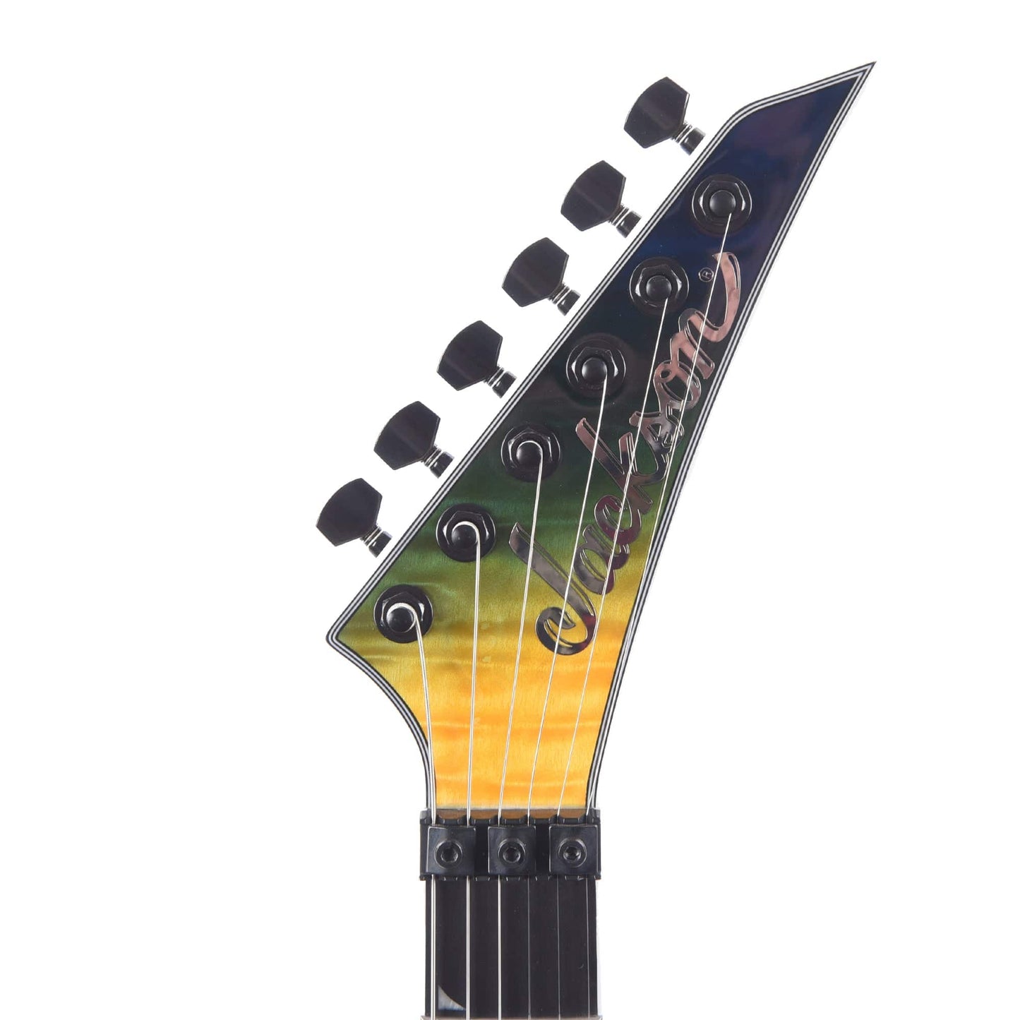 Jackson Pro Plus Series Soloist SLA3Q Amber Blue Burst Electric Guitars / Solid Body