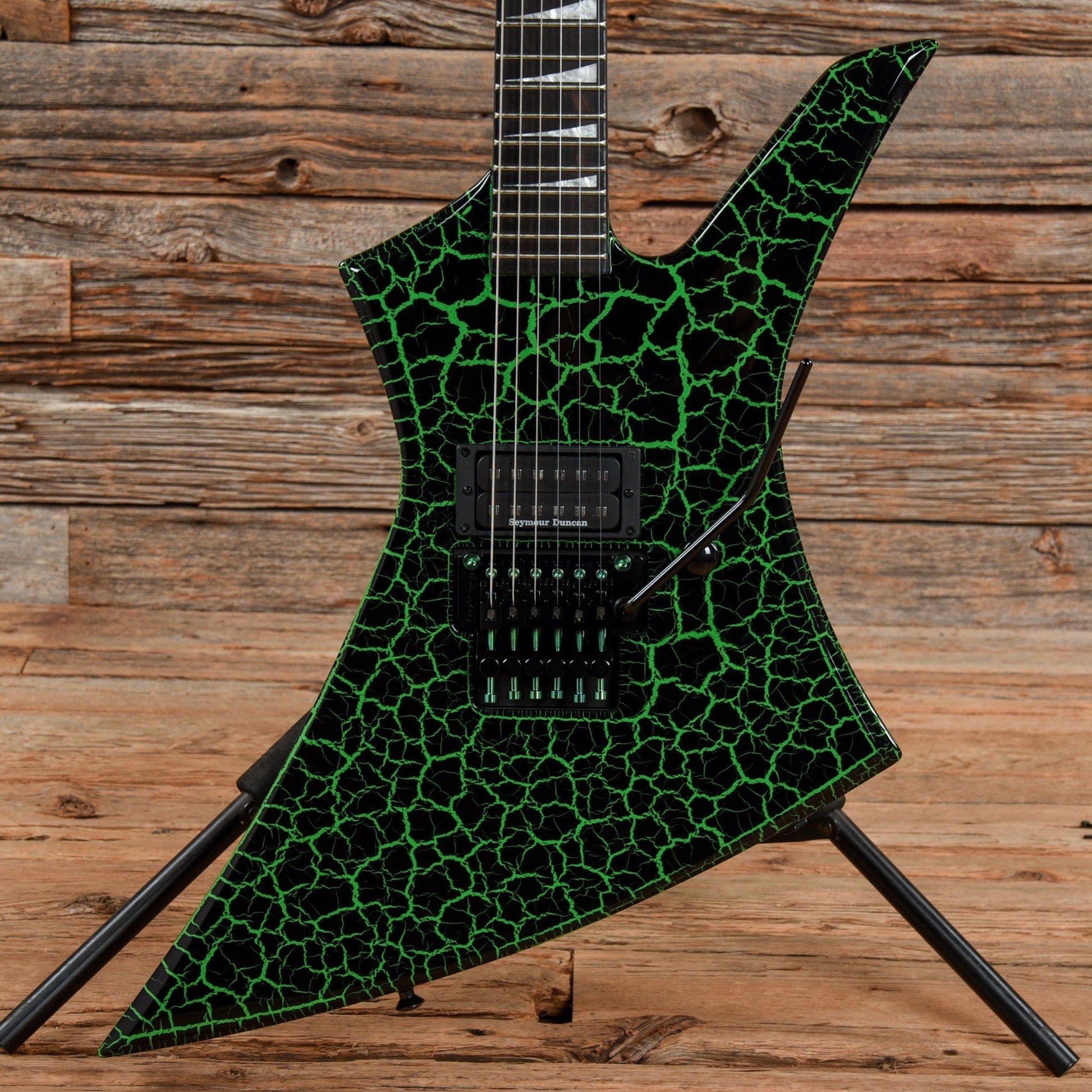 Jackson Pro Series Brandon Ellis Signature Kelly Green Crackle 2022 Electric Guitars / Solid Body