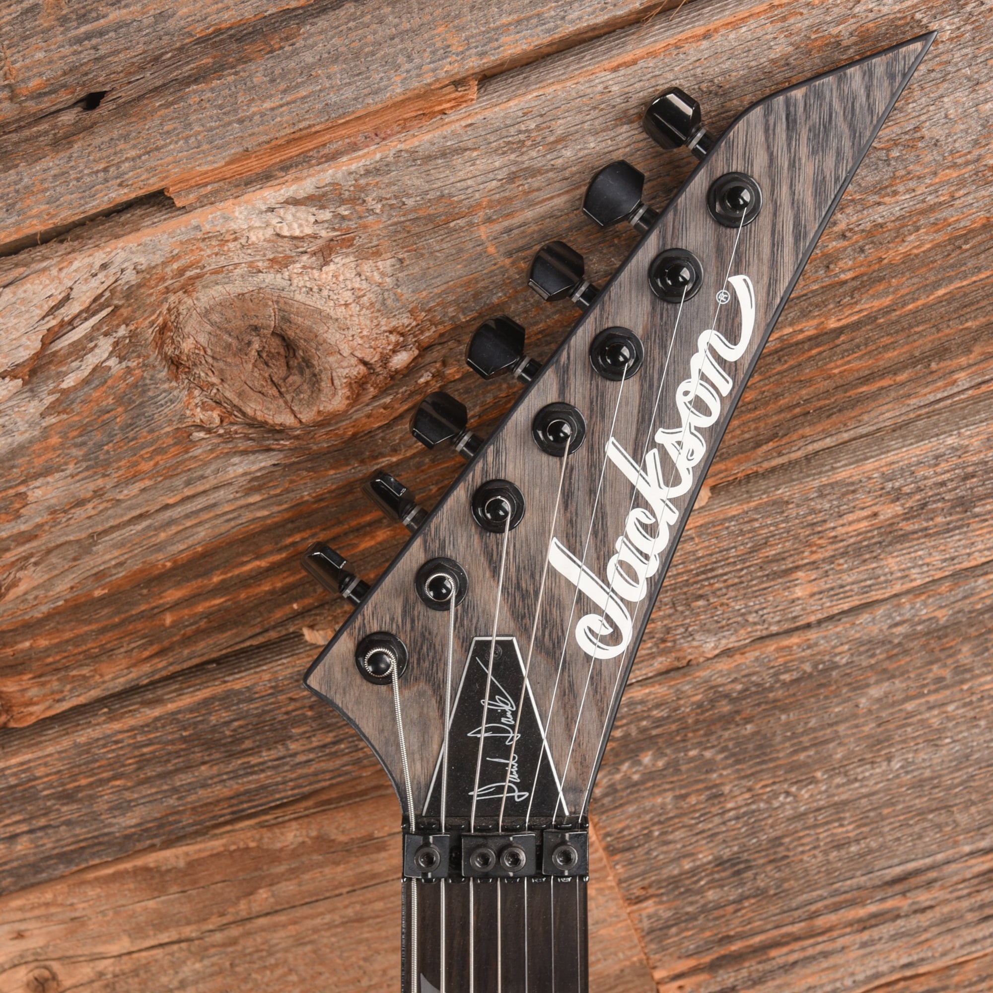 Jackson Pro Series Dave Davidson Signature Warrior WR7 Distressed Ash 2021 Electric Guitars / Solid Body