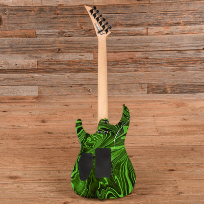 Jackson Pro Series DK2M Dinky Slime Green Swirl 2015 Electric Guitars / Solid Body