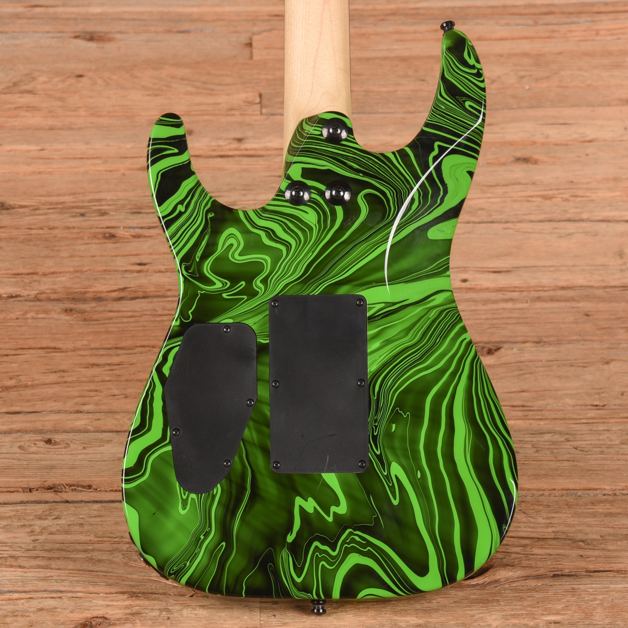 Jackson Pro Series DK2M Dinky Slime Green Swirl 2015 Electric Guitars / Solid Body