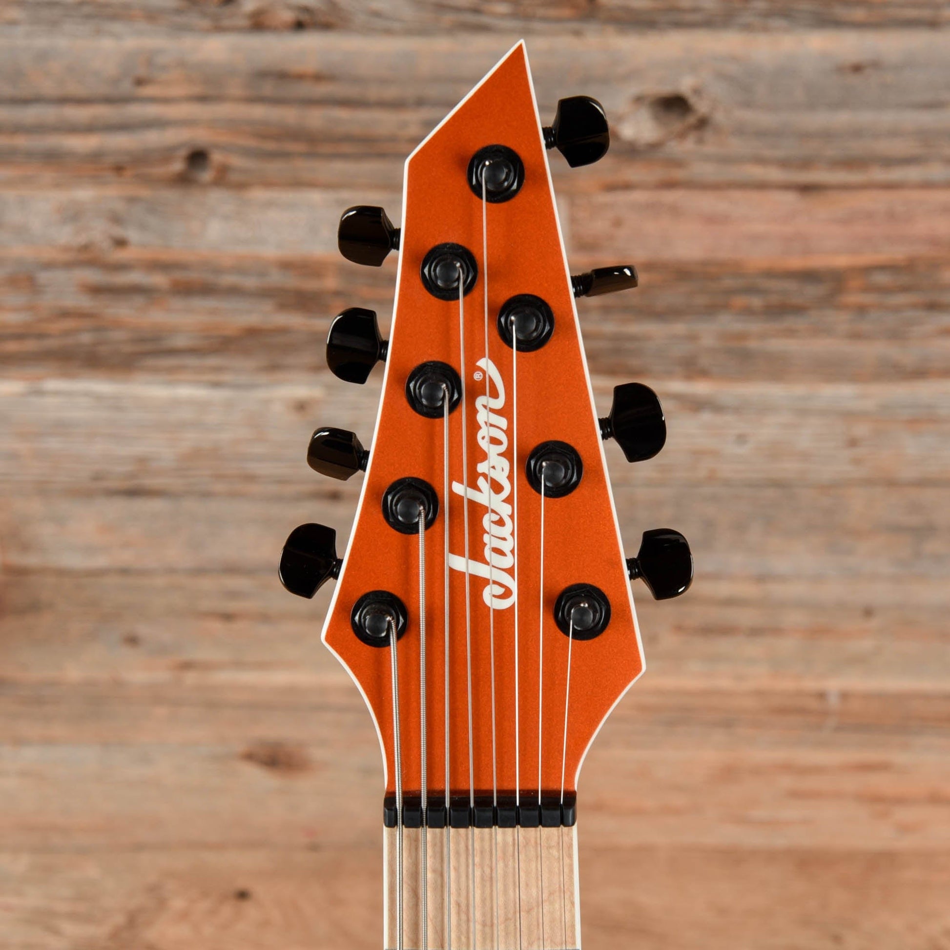 Jackson Pro Series DKA8M Satin Orange Blaze 2017 Electric Guitars / Solid Body