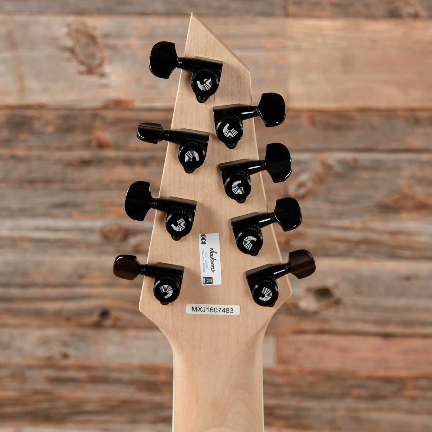 Jackson Pro Series DKA8M Satin Orange Blaze 2017 Electric Guitars / Solid Body