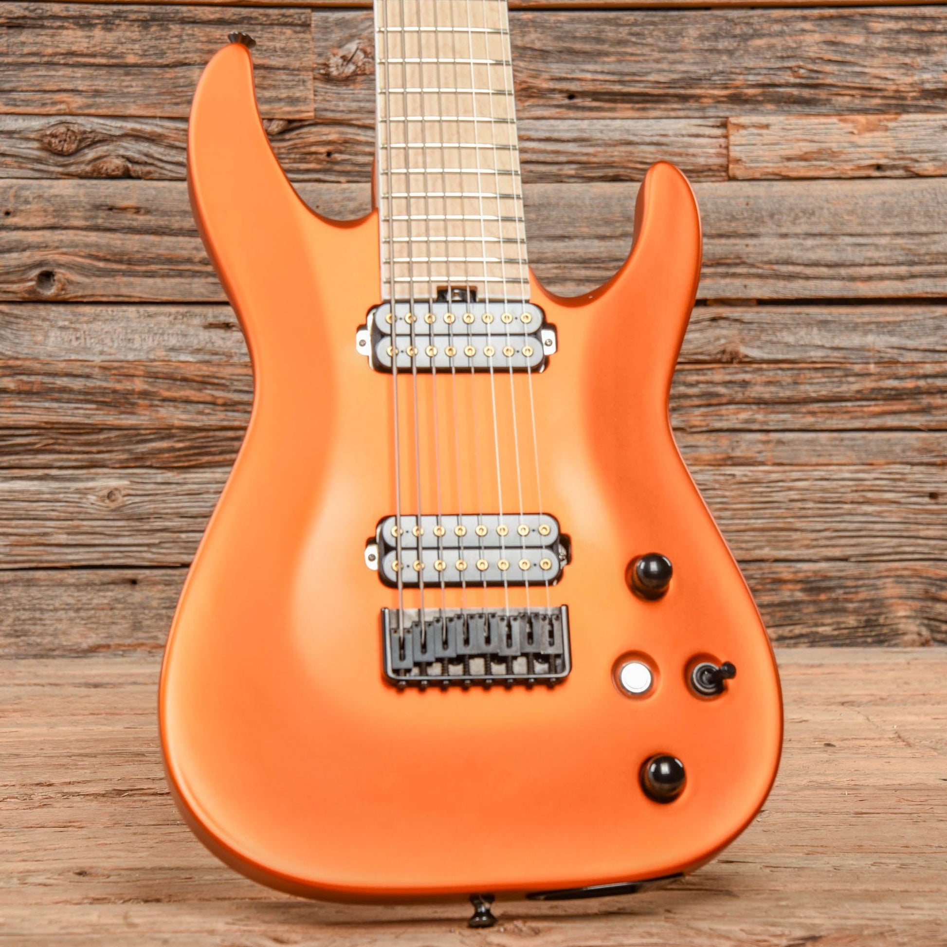 Jackson Pro Series DKA8M Satin Orange Blaze 2017 Electric Guitars / Solid Body