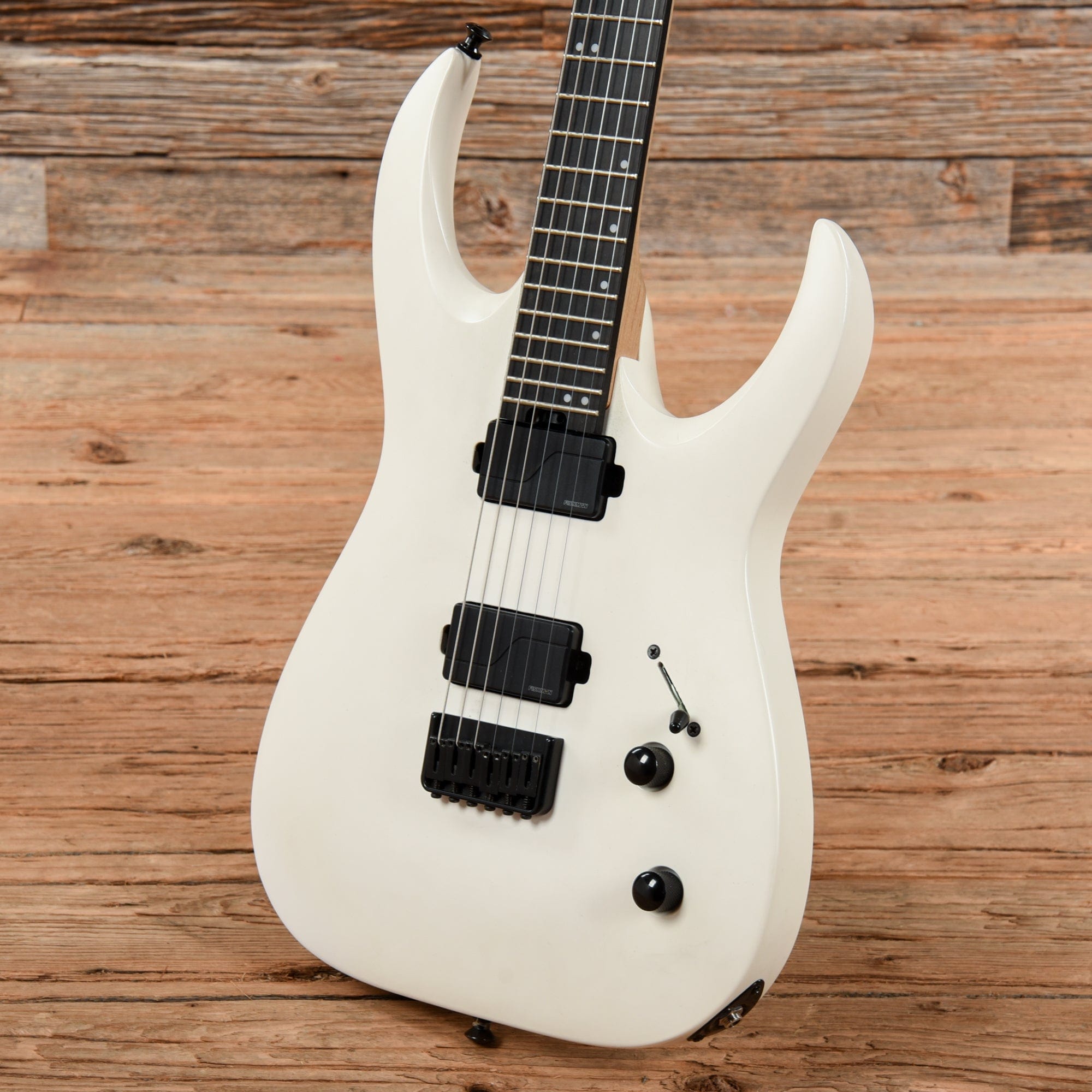 Jackson Pro Series Misha Mansoor Signature Juggernaut HT6 Satin White Electric Guitars / Solid Body