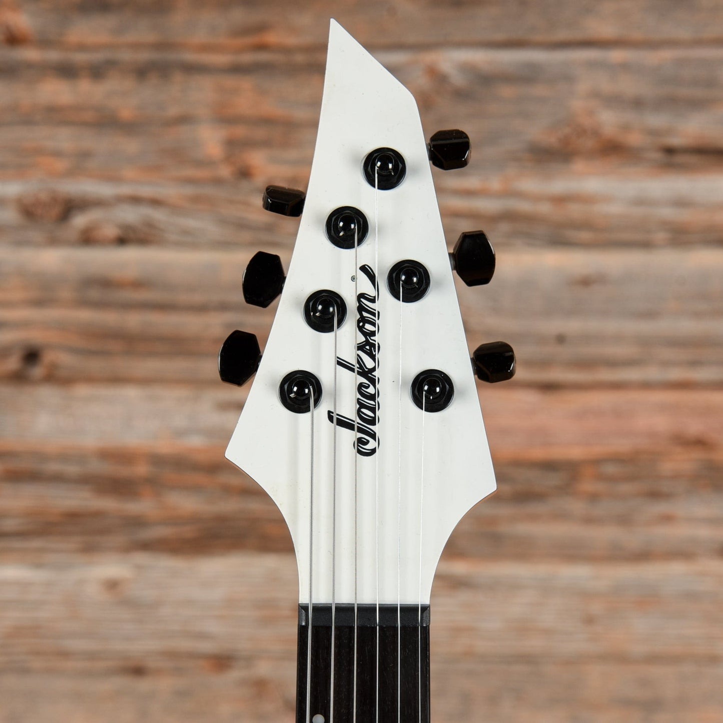 Jackson Pro Series Misha Mansoor Signature Juggernaut HT6 Satin White Electric Guitars / Solid Body