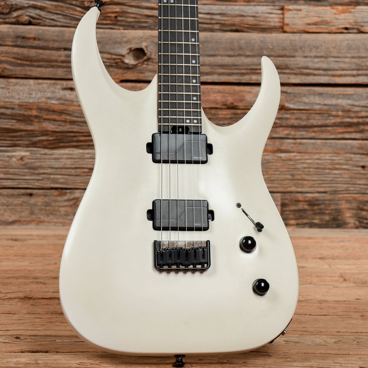 Jackson Pro Series Misha Mansoor Signature Juggernaut HT6 Satin White Electric Guitars / Solid Body
