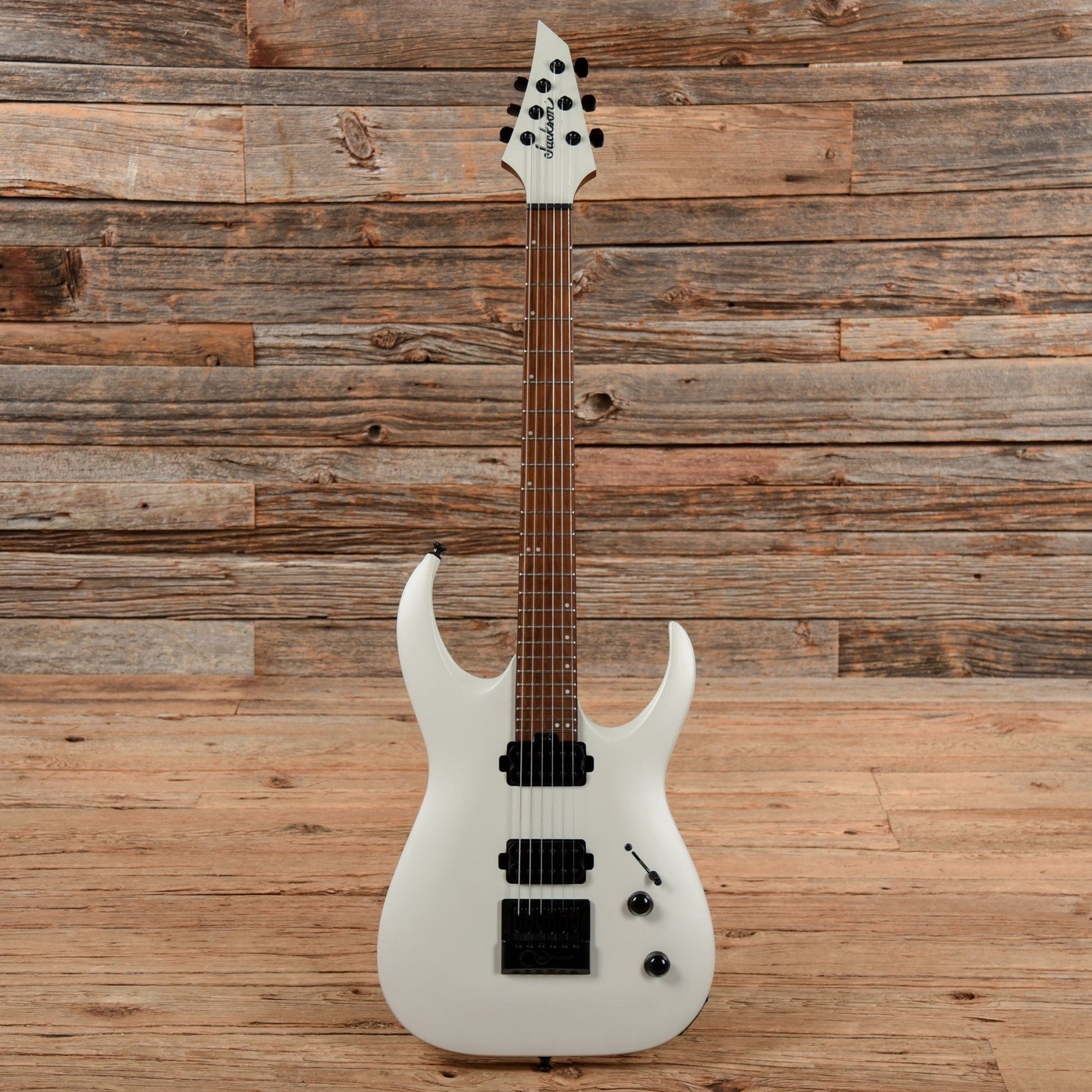 Jackson Pro Series Misha Mansoor Signature Juggernaut White Electric Guitars / Solid Body