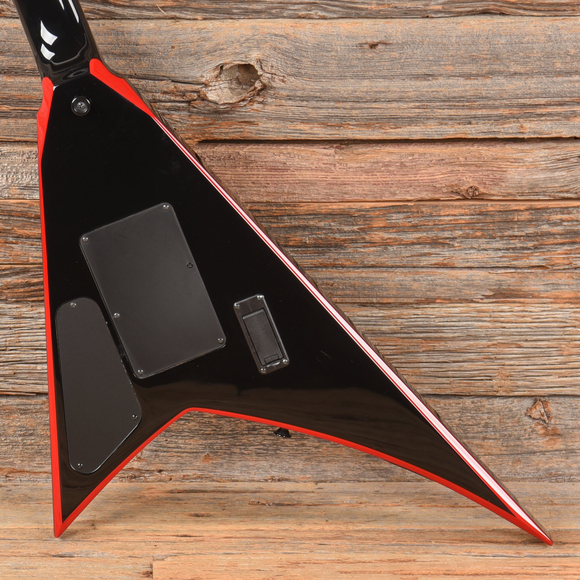 Jackson Pro Series RR24 Randy Rhoades Black w/ Red Bevels 2009 Electric Guitars / Solid Body