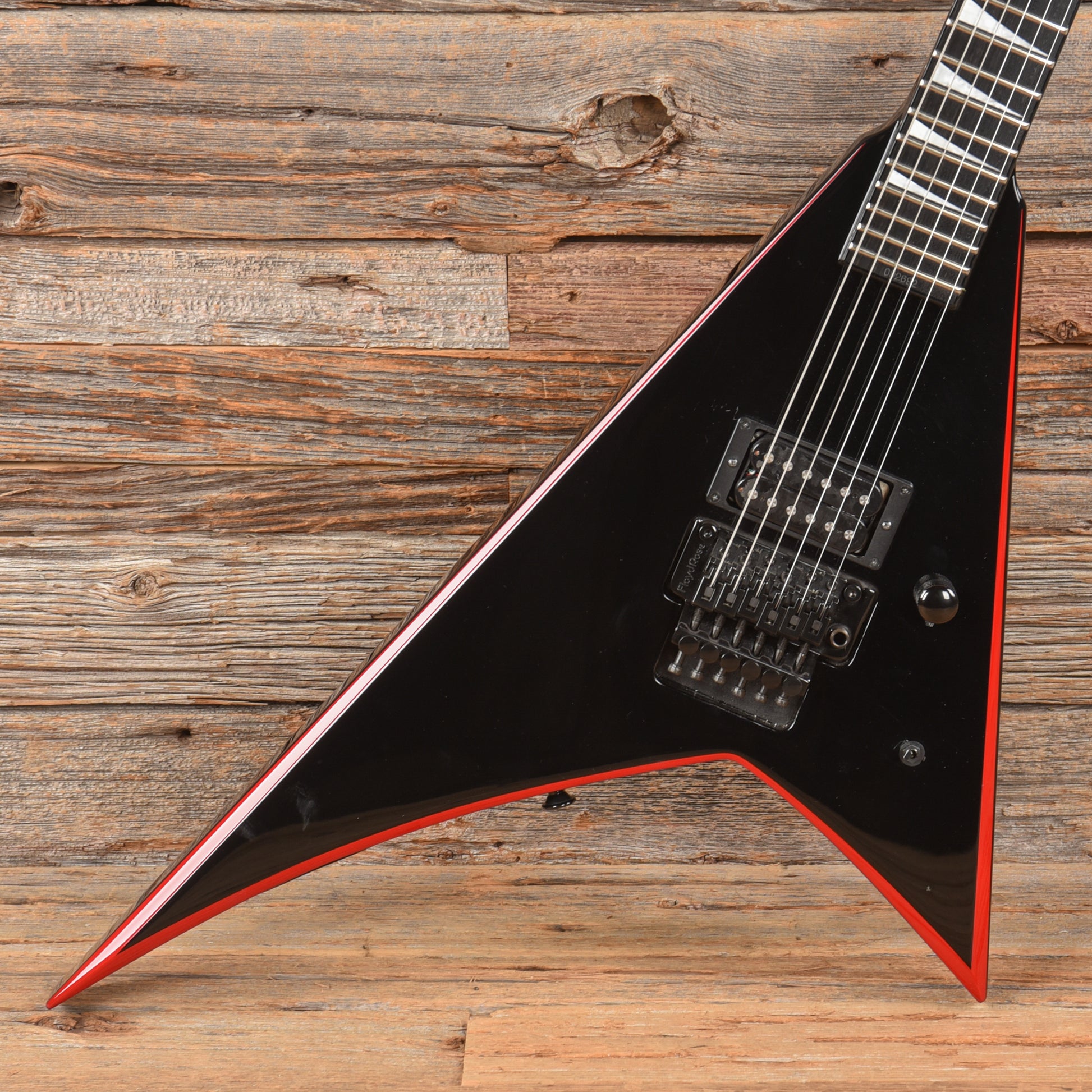 Jackson Pro Series RR24 Randy Rhoades Black w/ Red Bevels 2009 Electric Guitars / Solid Body