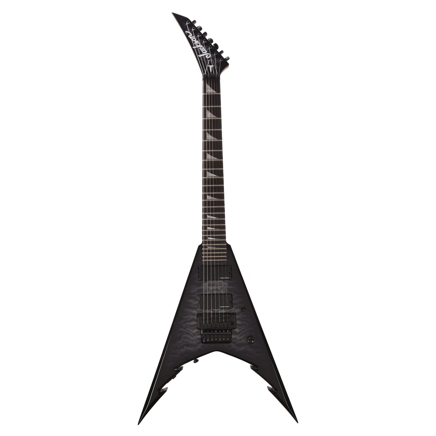Jackson Pro Series Signature Corey Beaulieu King V KV7Q Transparent Black Electric Guitars / Solid Body
