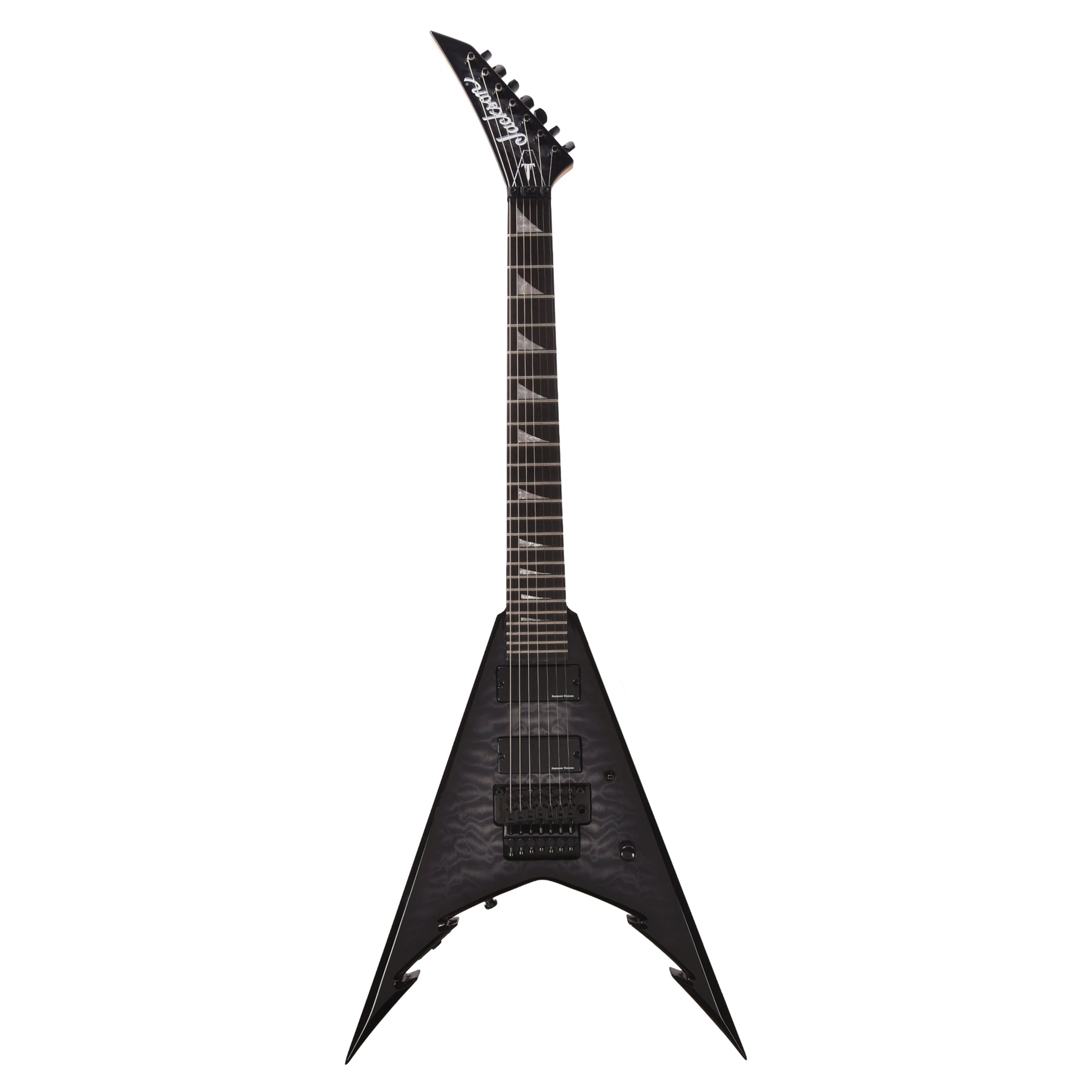 Jackson Pro Series Signature Corey Beaulieu King V KV7Q Transparent Black Electric Guitars / Solid Body