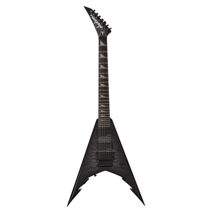 Jackson Pro Series Signature Corey Beaulieu King V KV7Q Transparent Black Electric Guitars / Solid Body